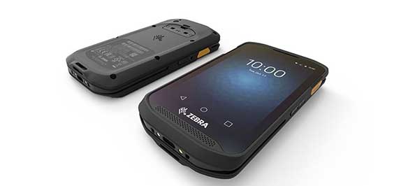 Zebra TC25 Mobile Computer front and back