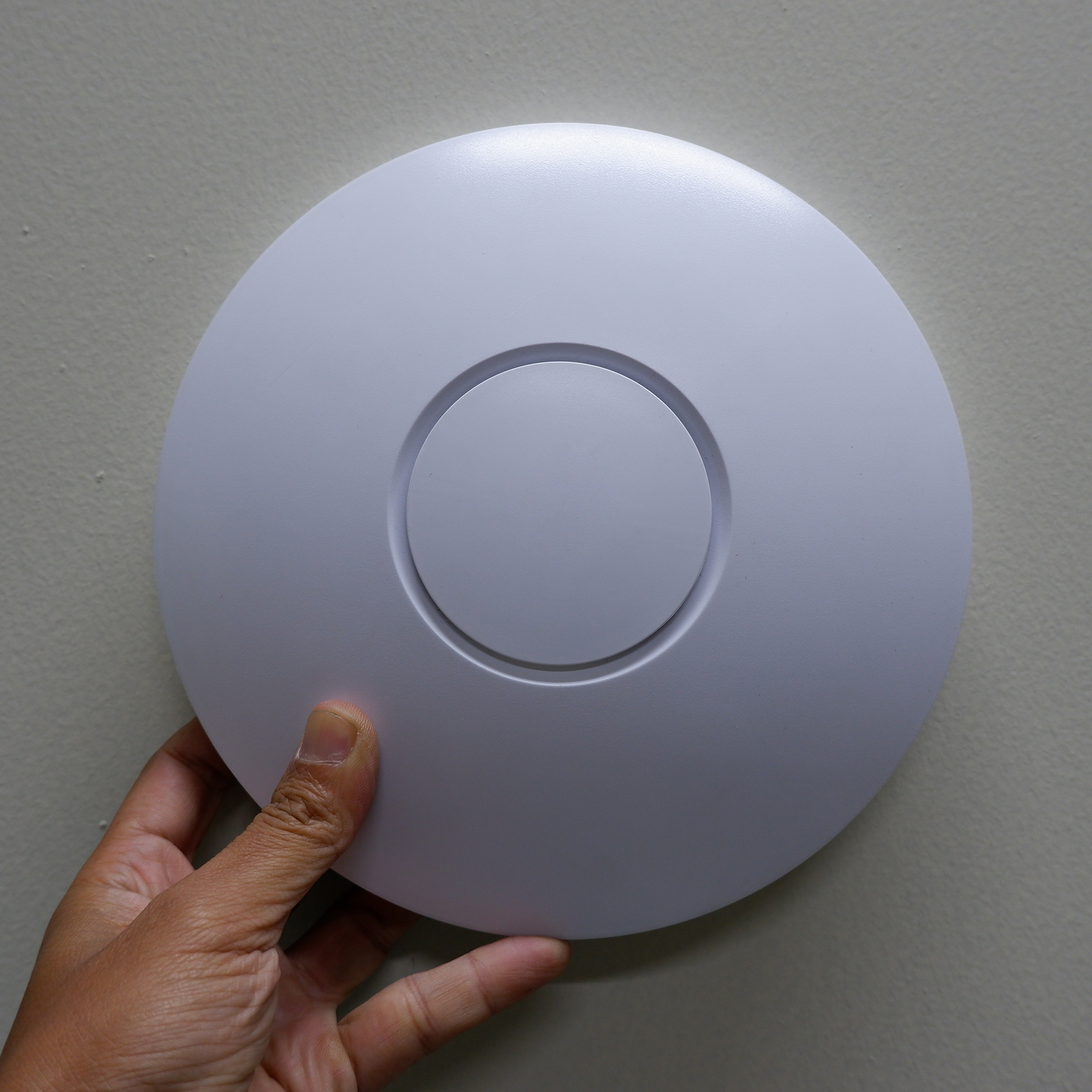 An access point on a white background - for wifi and cabling installations page
